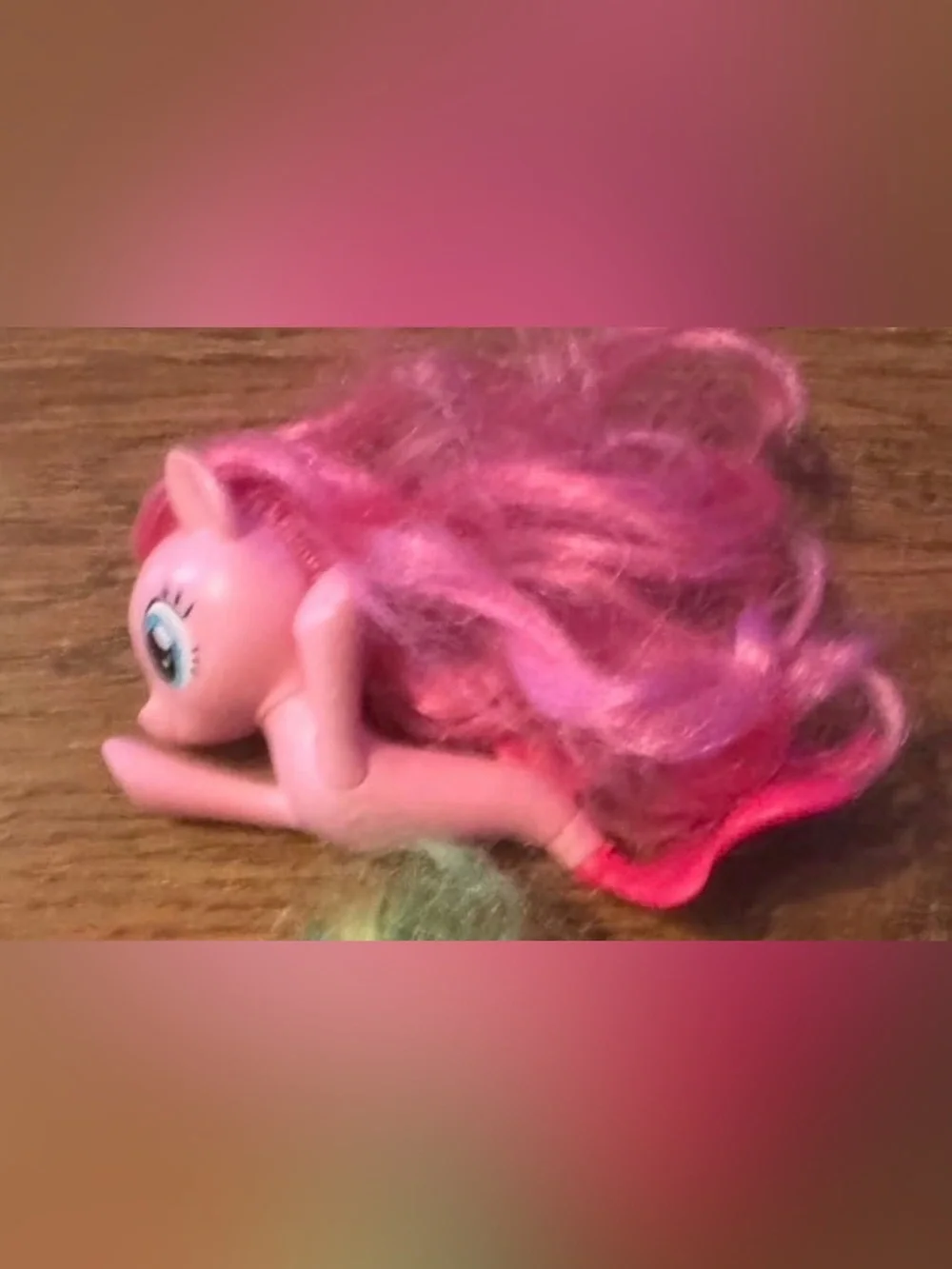 My little pony mermaid pony pinkie pie under the sea collection poseable tail